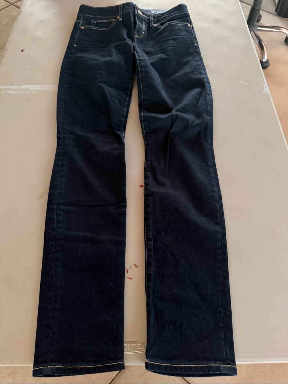Gap 1969 Forever Skinny Dark Rinse Jeans